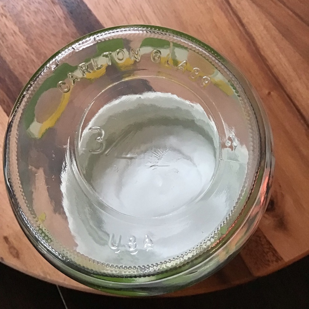 Carlton Glass vintage candy jar. EUC. - Picture 7 of 8